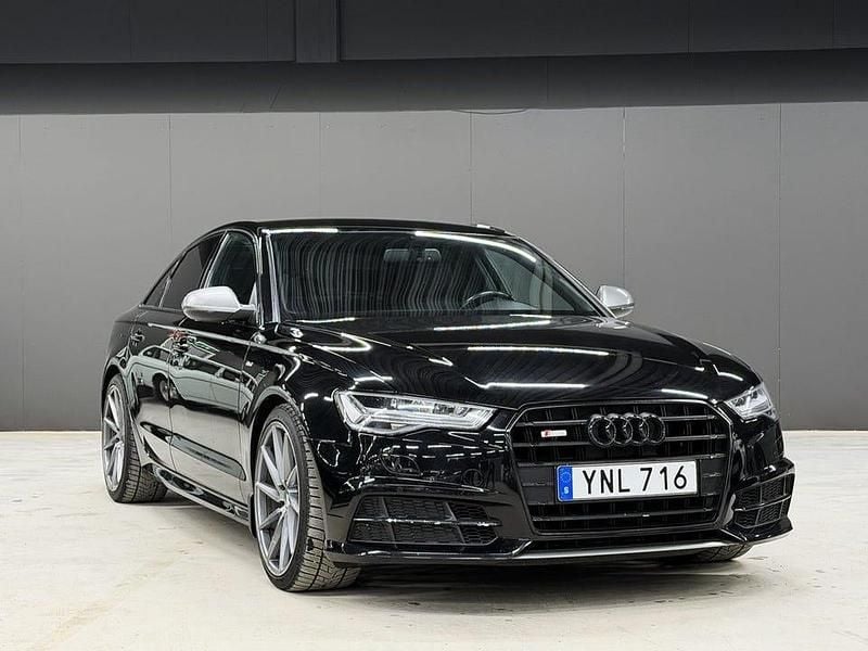 Begagnad Audi A6 Ambition 190 HK (139 kW) 2018 Svart Sedan