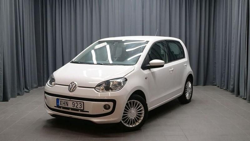 Begagnad VW up! high up! 68 HK (50 kW) 2013 Vit Halvkombi