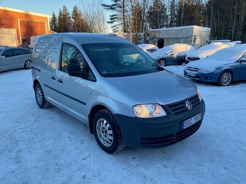 Silver Begagnad 2008 VW Caddy Minibuss | 32 900 kr (Bra pris) - Bild 1/4