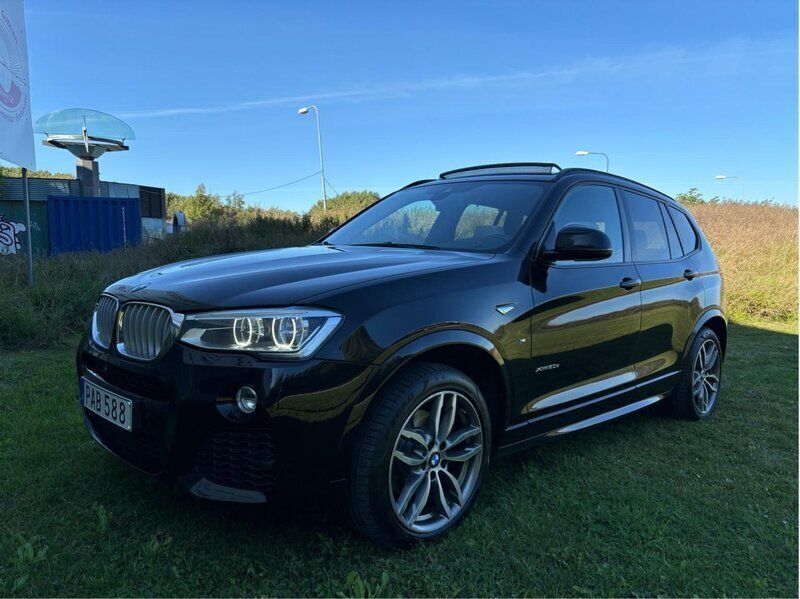 Svart Begagnad 2016 BMW X3 M Sport SUV | 275 000 kr (Dyr) - Bild 1/4