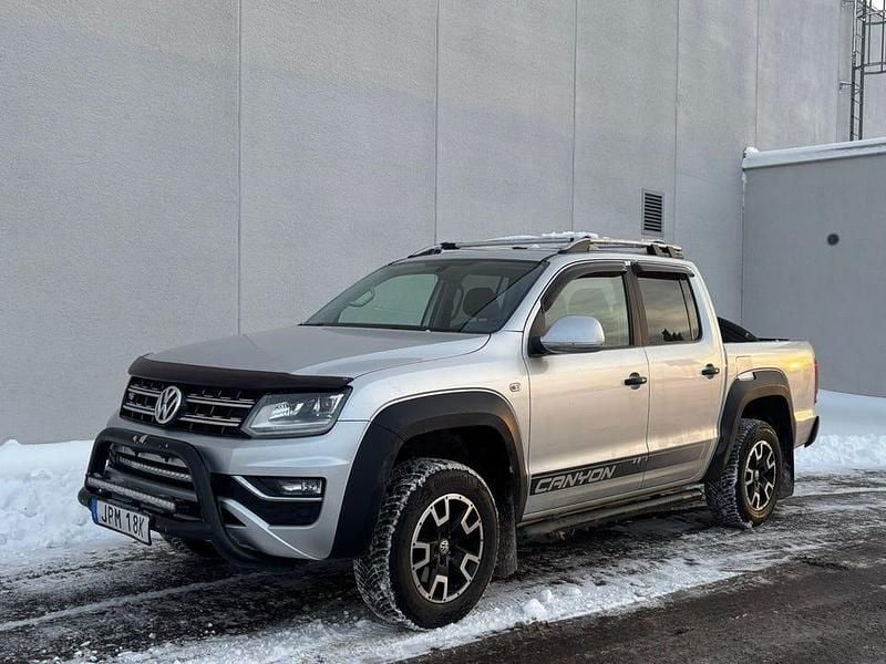 Silver Begagnad 2019 VW Amarok Canyon Pickup | 269 000 kr (Superpris) - Bild 1/4
