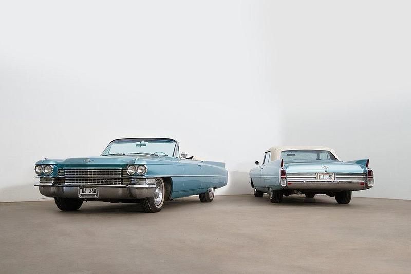 Begagnad Cadillac Serie 62 330 HK (242 kW) 1963 Ljusblå Cab