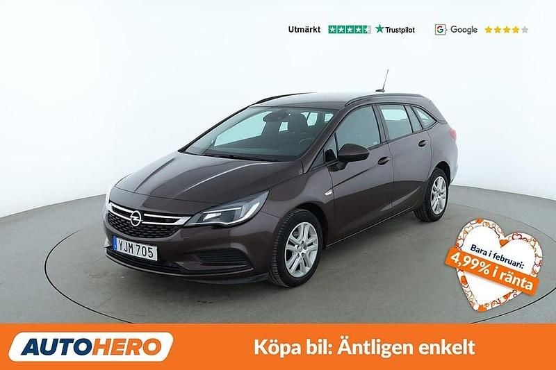 Begagnad Opel Astra 126 HK (92 kW) 2016 Brun Kombi