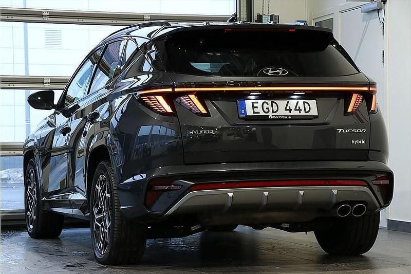 Begagnad Hyundai Tucson N Line 230 HK (169 kW) 2021 Grå SUV