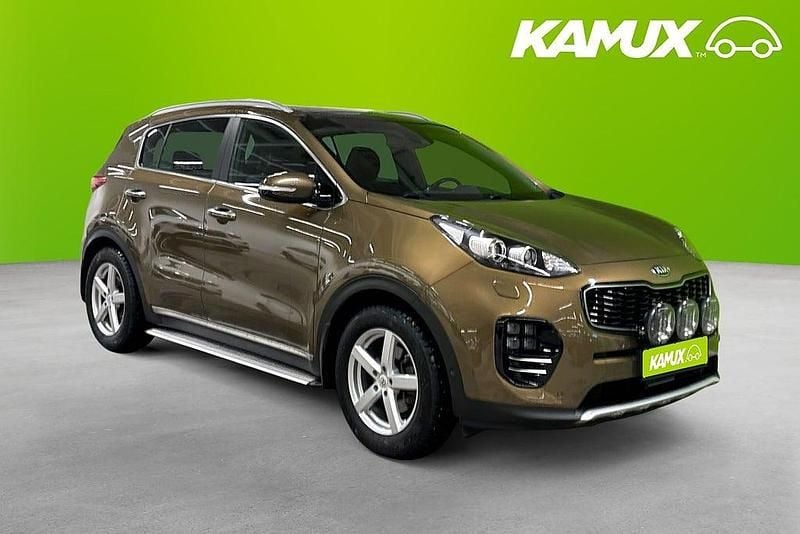Grön Begagnad 2016 Kia Sportage GT-Line SUV | 189 800 kr (Bra pris) - Bild 1/4