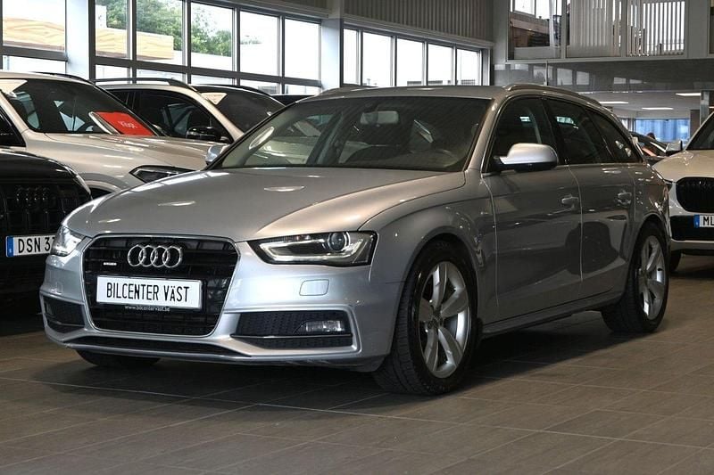 Silver Begagnad 2014 Audi A4 S-Line Kombi | 119 000 kr (Marknadspris) - Bild 1/4