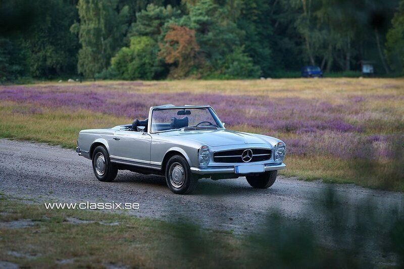 Begagnad 1969 Mercedes SL280 Cab | 977 000 kr - Bild 1/4