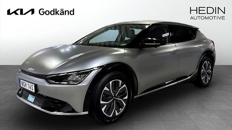 Grå metallic Begagnad 2022 Kia EV6 Plus SUV | 439 900 kr - Bild 1/4