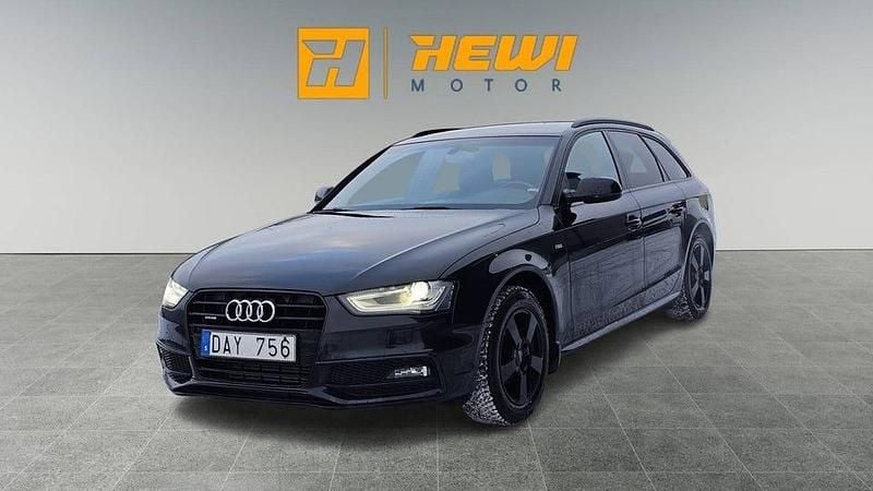 Svart Begagnad 2013 Audi A4 S-Line Kombi | 84 900 kr (Bra pris) - Bild 1/4
