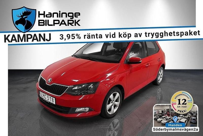 Röd Begagnad 2015 Skoda Fabia Style Halvkombi | 79 995 kr (Bra pris) - Bild 1/2