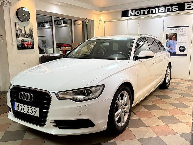 Vit Begagnad 2014 Audi A6 Proline Kombi | 149 000 kr (Lite dyr) - Bild 1/4
