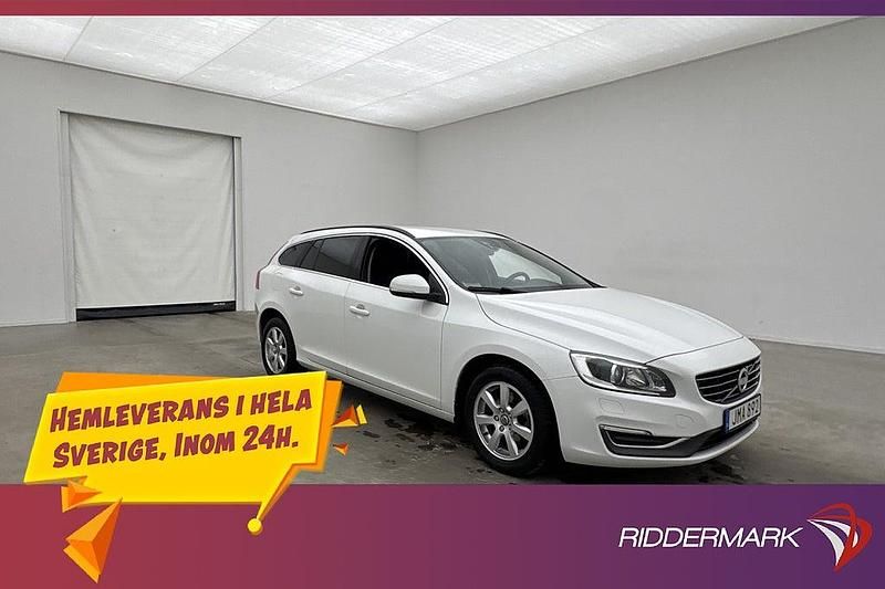 Vit Begagnad 2013 Volvo V60 Momentum Kombi | 109 800 kr (Marknadspris) - Bild 1/3