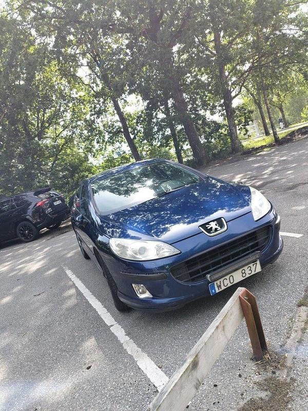 Blå Begagnad 2005 Peugeot 407 Sedan | 19 000 kr (Lite dyr) - Bild 1/4
