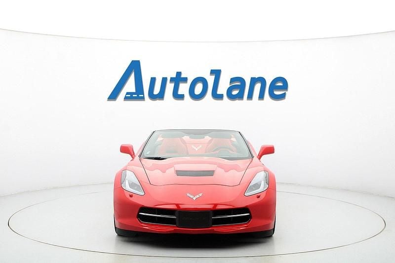 Begagnad Chevrolet Corvette C7 467 HK (343 kW) 2014 Röd Cab