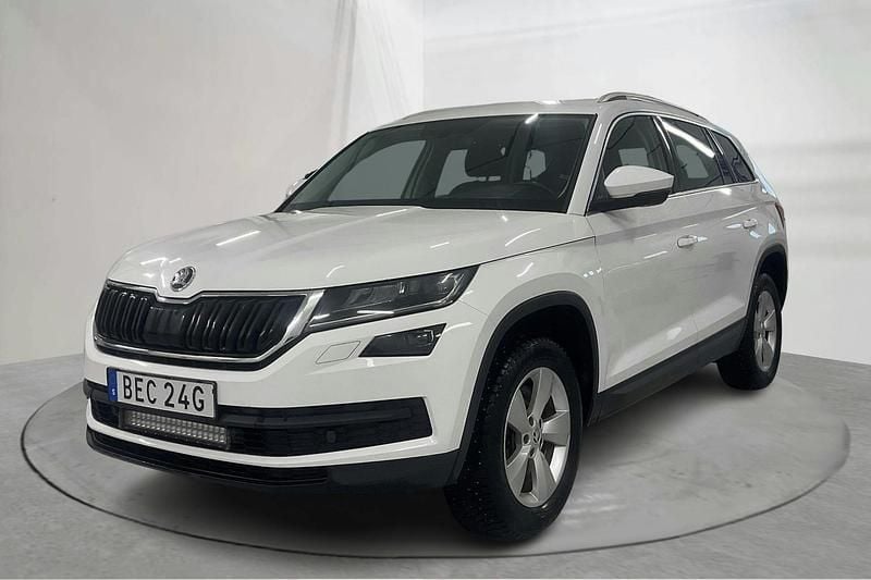 Vit Begagnad 2020 Skoda Kodiaq Business Line SUV | 189 000 kr (Superpris) - Bild 1/4