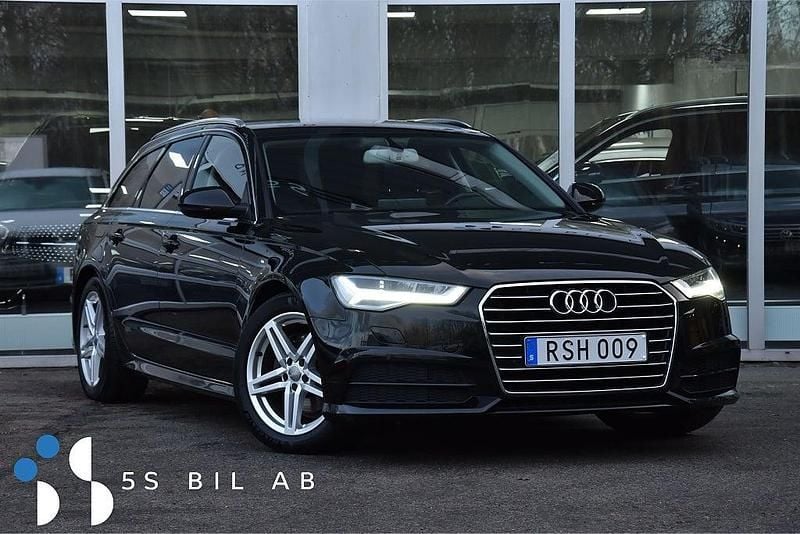 Svart Begagnad 2018 Audi A6 Kombi | 217 900 kr (Superpris) - Bild 1/4