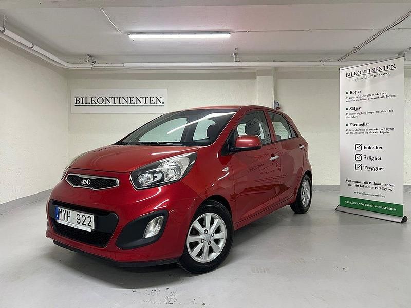 Röd Begagnad 2012 Kia Picanto Halvkombi | 54 800 kr (Marknadspris) - Bild 1/4