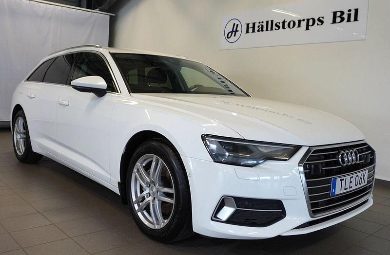 Vit Begagnad 2021 Audi A6 Sport Kombi | 279 900 kr (Bra pris) - Bild 1/4