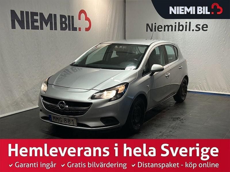 Grå Begagnad 2016 Opel Corsa Halvkombi | 69 900 kr - Bild 1/3