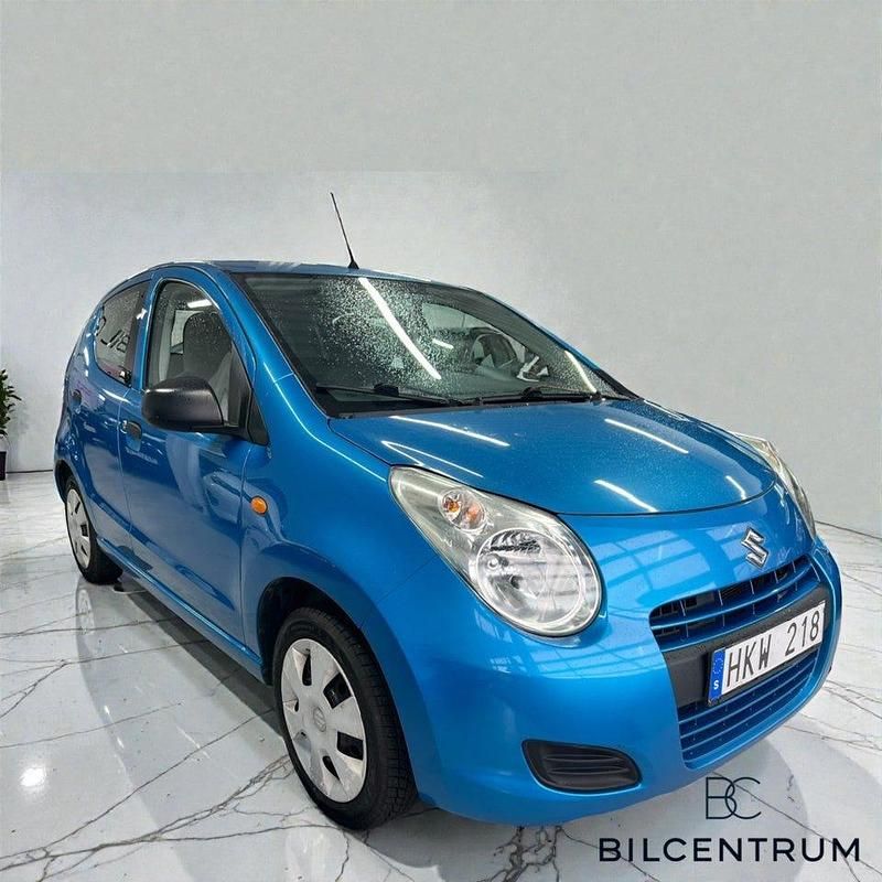 Begagnad Suzuki Alto 68 HK (50 kW) 2010 Blå Halvkombi