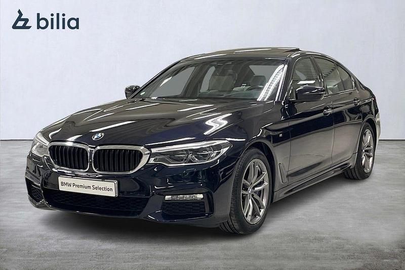 Carbon black metallic Begagnad 2018 BMW 540 M Sport Sedan | 399 900 kr (Superpris) - Bild 1/4