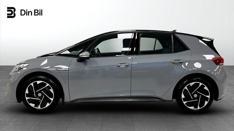 Begagnad VW ID.3 Pro Performance 150 kW (204 HK) 2022 Grå Halvkombi