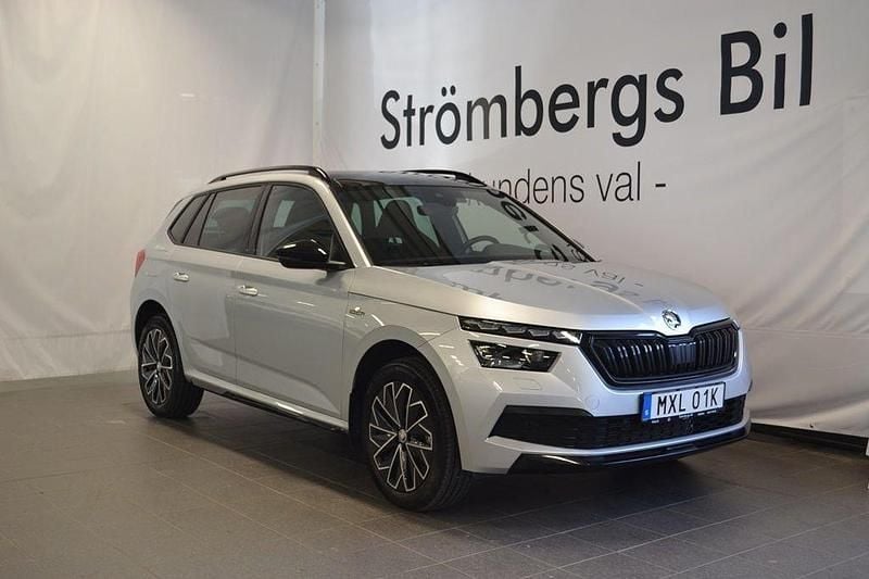Silver Begagnad 2023 Skoda Kamiq Monte Carlo SUV | 289 000 kr (Dyr) - Bild 1/4