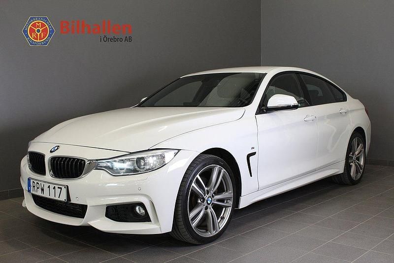 Vit Begagnad 2015 BMW 428 Gran Coupé M Sport Sportkupé | 194 900 kr (Marknadspris) - Bild 1/4
