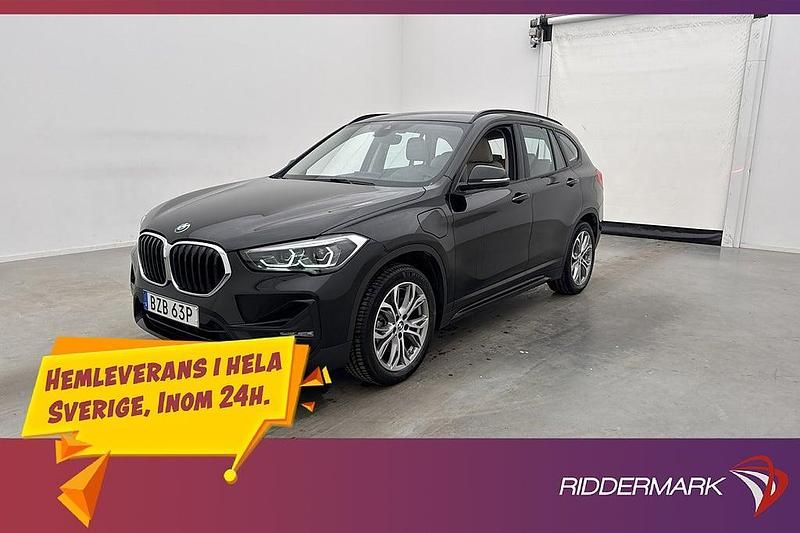 Begagnad BMW X1 Sport Line 125 HK (91 kW) 2021 Svart SUV