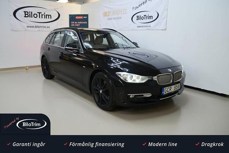 Svart Begagnad 2013 BMW 328 Kombi | 139 000 kr (Marknadspris) - Bild 1/4