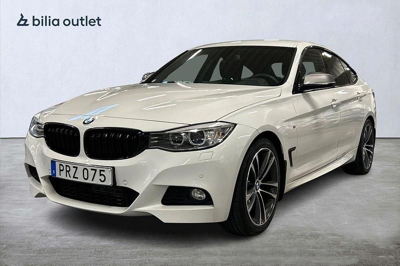 Vit Begagnad 2014 BMW 320 Gran Turismo M Sport Halvkombi | 164 900 kr (Lite dyr) - Bild 1/3