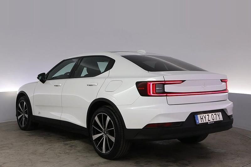 Begagnad Polestar 2 Plus 219 kW (299 HK) 2021 Vit Halvkombi