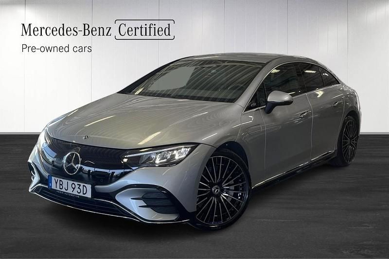 Silver Begagnad 2022 Mercedes EQE350 AMG Sedan | 559 900 kr (Lite dyr) - Bild 1/4