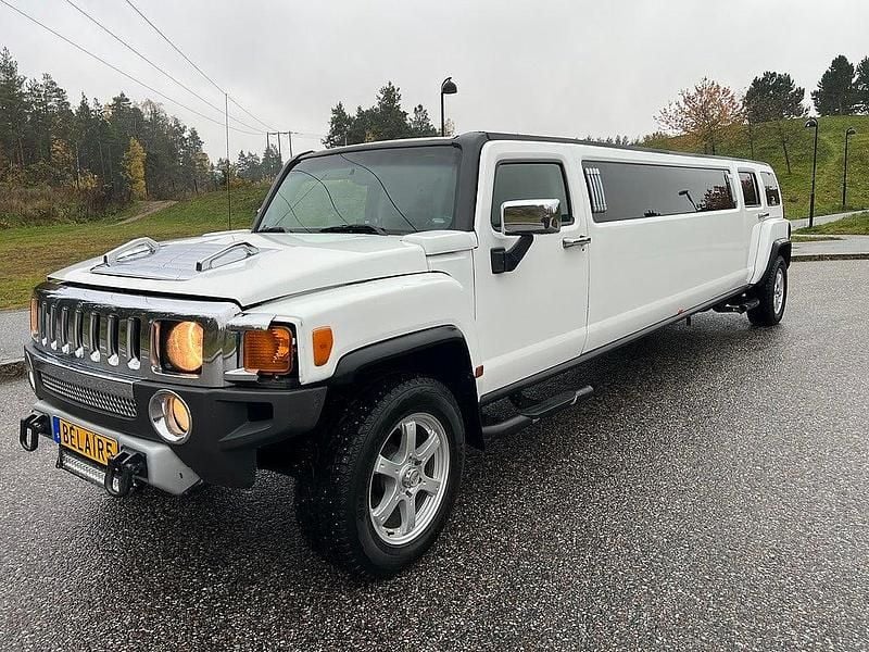 Vit Begagnad 2008 Hummer H3 SUV | 499 000 kr - Bild 1/4