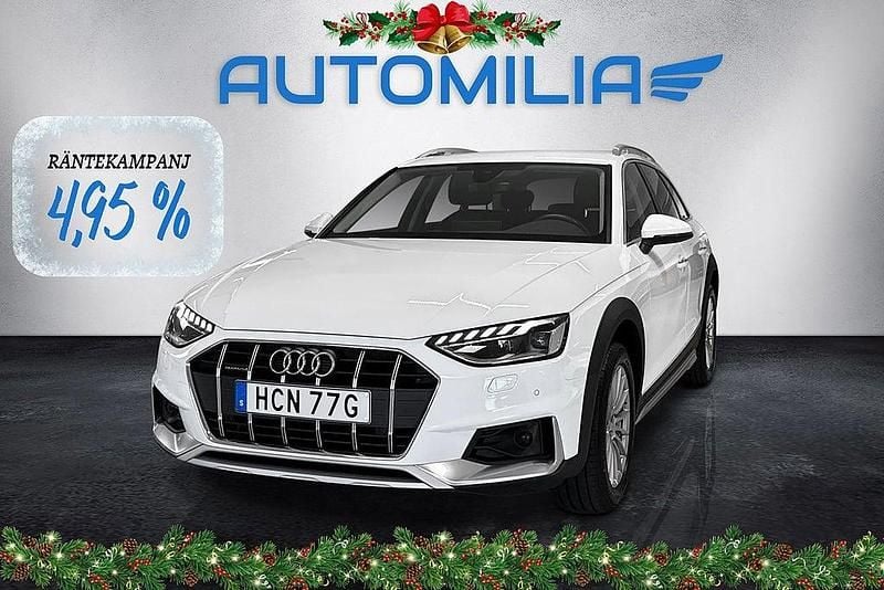 Vit Begagnad 2020 Audi A4 Allroad Sport Kombi | 305 900 kr (Bra pris) - Bild 1/4