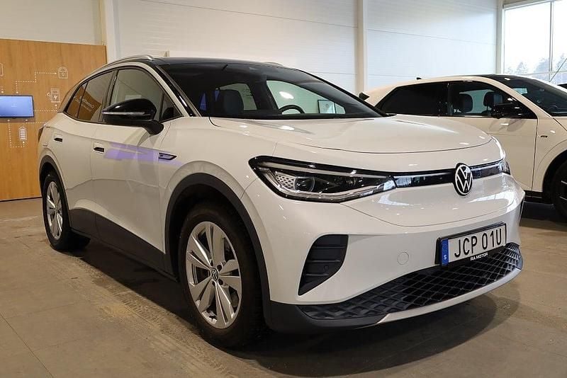 Begagnad VW ID.4 Pro Performance 150 kW (204 HK) 2021 Vit SUV