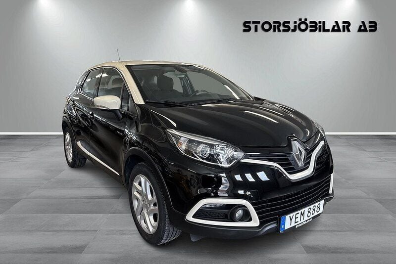 Svart Begagnad 2016 Renault Captur SUV | 109 000 kr (Marknadspris) - Bild 1/4