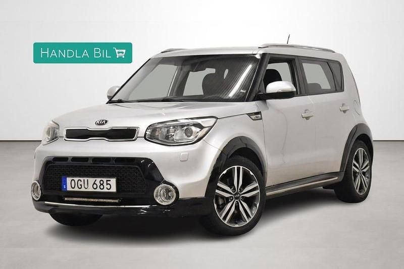 Begagnad Kia Soul 136 HK (100 kW) 2016 Grå SUV