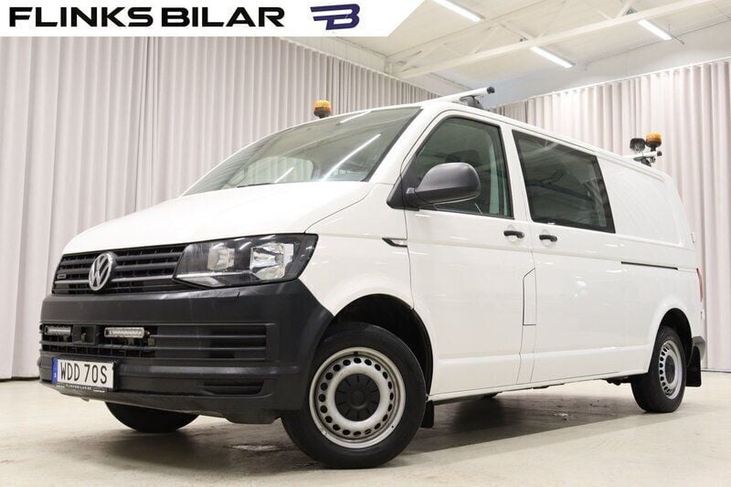 Vit Begagnad 2019 VW T6.1 Van | 249 900 kr (Lite dyr) - Bild 1/4