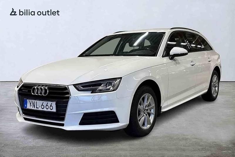 Begagnad Audi A4 2018 Vit Kombi