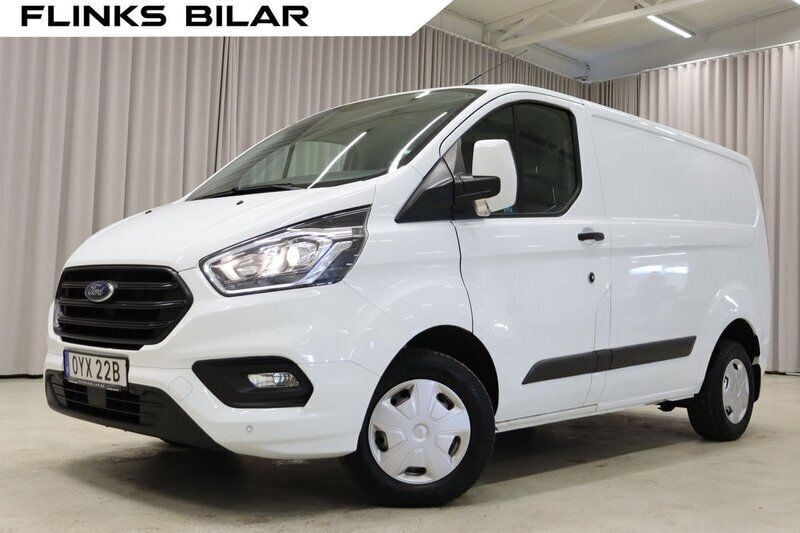 Vit (frozen white) Begagnad 2020 Ford Transit Custom Van | 139 900 kr (Bra pris) - Bild 1/4