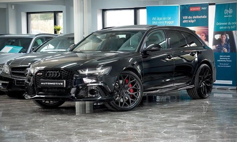 Svart Begagnad 2017 Audi RS6 Performance Kombi | 569 900 kr (Marknadspris) - Bild 1/4