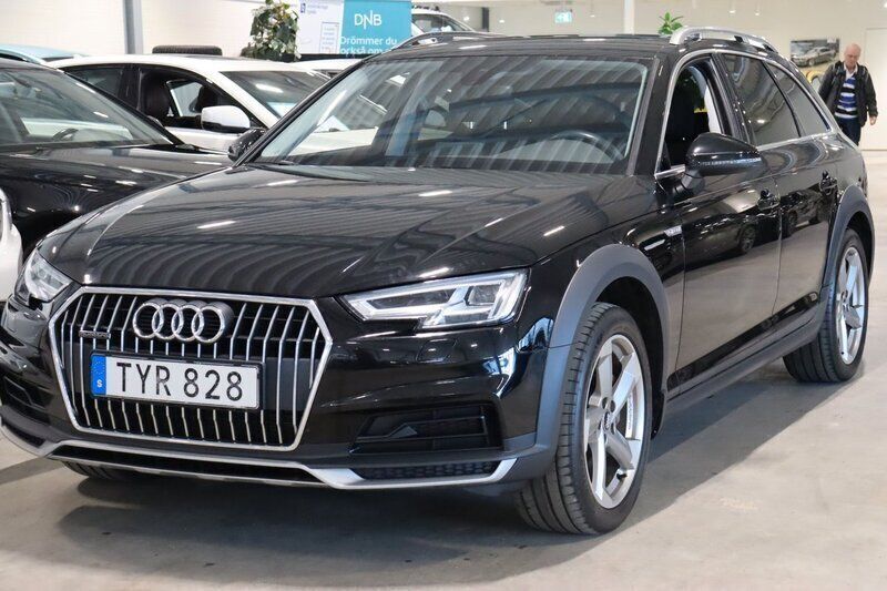 Svart Begagnad 2017 Audi A4 Allroad Proline Kombi | 189 900 kr (Marknadspris) - Bild 1/4