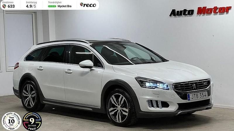 Vit Begagnad 2015 Peugeot 508 RXH Kombi | 119 900 kr (Marknadspris) - Bild 1/3