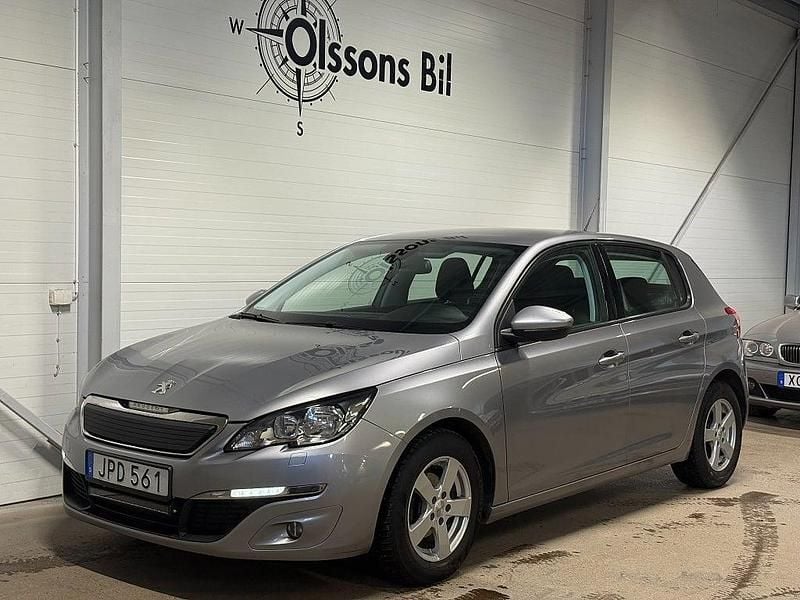 Begagnad Peugeot 308 Active 110 HK (80 kW) 2014 Grå Halvkombi