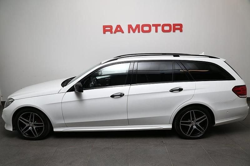 Begagnad Mercedes E220 Avantgarde 170 HK (125 kW) 2016 Vit Kombi