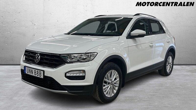 Vit Begagnad 2020 VW T-Roc SUV | 269 000 kr (Lite dyr) - Bild 1/4
