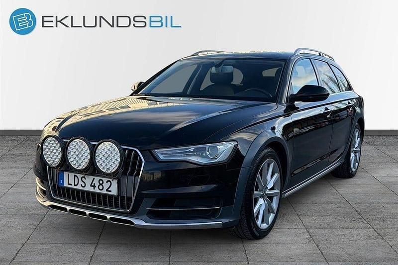 Begagnad Audi A6 Allroad S-Line 218 HK (160 kW) 2015 Svart Kombi