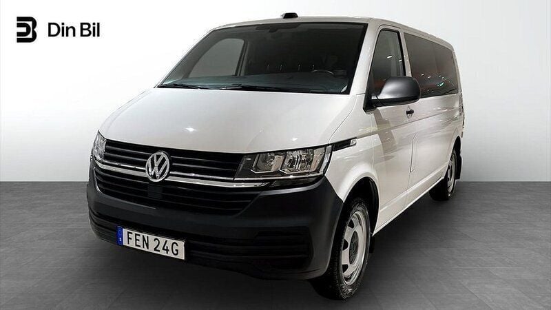Vit Begagnad 2022 VW T6.1 Van | 449 900 kr (Marknadspris) - Bild 1/4