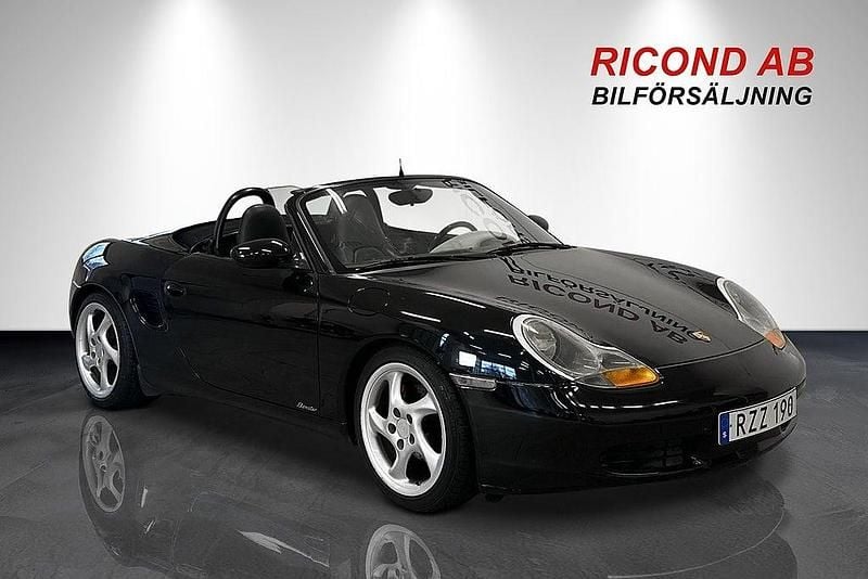 Svart Begagnad 1997 Porsche Boxster Cab | 139 900 kr - Bild 1/4